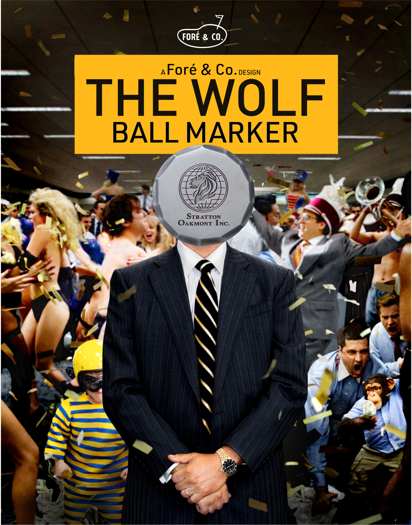 "The Wolf" Ball Marker